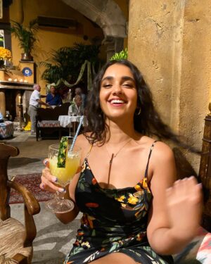Geraldine Viswanathan Instagram - breaking the mould by being hot and on vacation