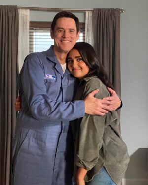 Geraldine Viswanathan Instagram - wait, why didn’t i post this? the super bowl was fully 3 weeks ago but anyway jim make me go bean mode!