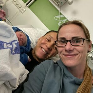 Germaine de Randamie Instagram - Blessed and so proud to introduce to the world 🌎 our little miracle our whole world our son “ Isaiah, Sam de Randamie💙🙏🏻🥰 born on March 20th at 03.01 hours in Utrecht, The Netherlands” @sam26692 #utrecht #netherlands #ufc #ufcfighter #mommies #mommy #blessed #mothersonlove #fitmommy