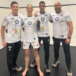 Germaine de Randamie Instagram - What can I say 3.5 years of absence today you’ve been there and the step on the way back has been made.Everything happens with the Almighty’s will The greatest glory in living is not in falling, but in rising every time we fall. I’m proud of you! Alhamdulilah for everything.