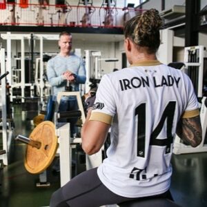 Germaine de Randamie Instagram - There’s a reason they gave me the name “ The Ironlady “ I never give up!!! Rebuilding to seek and destroy. #tunnelvision “ DESIRE BECOMES SURRENDER, SURRENDER BECOMES POWER” @hanskroon2 @houseofchampions.nl #teamironlady #germainederandamie #ironlady #ufc #ufcfighter #fighterlife #strength #holland #netherlands #mma #fitdutchie #fitgirl #tattooedgirl