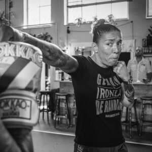 Germaine de Randamie Instagram - It takes 43 muscles to frown and 17 to smile, but only three for a proper trigger squeeze😉 #germainederandamie #teamironlady #ironlady #netherlands #utrecht #holland #fitdutchie #fitgirl #blessed #ufc #ufcfighter #fighter #athlete #mma #tattooedgirl #wmma “ DIE WITH MEMORIES, NOT DREAMS”