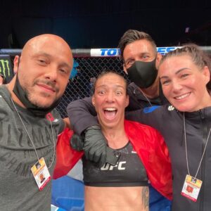 Germaine de Randamie Instagram - Words can’t explain how I feel right now. It’s been a long and tuff road but I enjoyed every second off it. I wanna thank my team @duanemma @lizzygevers  @saidelbadaouiofficial they stood by my side Winn, lose or draw, ups and downs. I’m for ever thankful for all you guys have done for me and still do❤️🙏🏻 thank you to everybody for all your love, kind messages and continued support. 

“ DIE WITH MEMORIES, NOT DREAMS” 
- The Ironlady- 

Ps thank you @danawhite for the 50k bonus ❤️🙏🏻