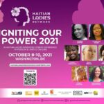 Gessica Généus Instagram - “Join me and fellow Haitian Ladies for Igniting Our Power 2021. Get your tickets at haitianladies.org !!!” @haitianladiesnetwork 🖤🖤🖤