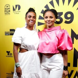 Gessica Généus Instagram - When you don’t know how to act because @davidandrecollection made you a cute outfit and the BadAss @mattidomingue give you a make up that is making you glow !!! And on top of it you are surrounded by Haitian excellence!!! And on top top top FREDA wins 2 AWARDS THIS WEEK END @jmgigon @faissol_fahad @fredafilmnan @pascale_solages @miamifilm @fifdh.geneve @ayitiimages @rachelle_salnave @daughtersoftressie THANK YOU all who came to see the film and celebrated with us !!! Le film #Freda a remporté hier 2 nouveaux prix. Il s’agit du grand prix de la 39e édition du festival de film de Miami, @MiamiFilmFest et le grand prix de fiction du 20e Festival du film et forum international sur les droits humains à Genève,Suisse.