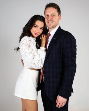 Gimena Gómez Instagram - •| What a weekend! For almost 5 years I’ve seen my now fiancée working hard every day to accomplish his goals. He has taught me perseverance, resistance and resilience as well as many other things. He is not only the new @utsambb head coach now, but also my life coach, too. Thank you so much to the people of San Antonio for the warm welcome! We are so blessed to be a part of this community!
Go Runners! 🤙🏻 |• 
.
.
.
#roadrunners #utsambb #utsaconference #sanantonio #coachclaunch