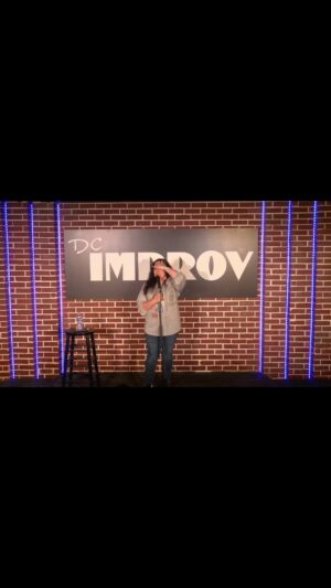 Gina Brillon Instagram - @dcimprov was an absolute blast! You know it was if I did my Q&A in this clip somebody asked me if I intentionally avoid cursing in my set. Check out my response and also know that some of my favorite comics do Kirson their sets and it doesn’t bother me not one bit what I choose to do I don’t choose that for anybody else. It’s just what I choose to do, I’m a lover of Comedy in all forms! #standup #ginabrillon