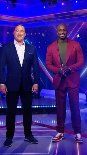 Gina Brillon Instagram - we’re celebrating the funniest holiday moments with #ThatClipShow: Holiday Edition, hosted by @ninjawarrior’s @mattiseman and @akbar_gbaja! 🎄 join us TONIGHT at 8/7c on NBC and streaming tomorrow on @peacock.