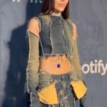 Gina Dirawi Instagram - 🧿🧿Thanks to the Swedish Grammys @grammissverige for the nomination , and @mariabarsoum for this costume made outfit, and the king of hair @bangsbymarre and ofcourse my evil eye jewelry, the only thing I trust in this world🧿🧿