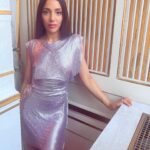 Gina Dirawi Instagram - Good ol’ hosting @dennizpopawards ! Thank you for having me and Thank you @mariabarsoum @sportmax for the vibezzzz🧜🏽‍♀️