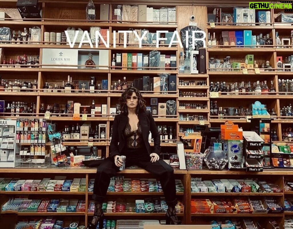 Gina Gershon Instagram - Me at Vanity Fair. #flashback ✨✨✨✨📸 by @amandademme