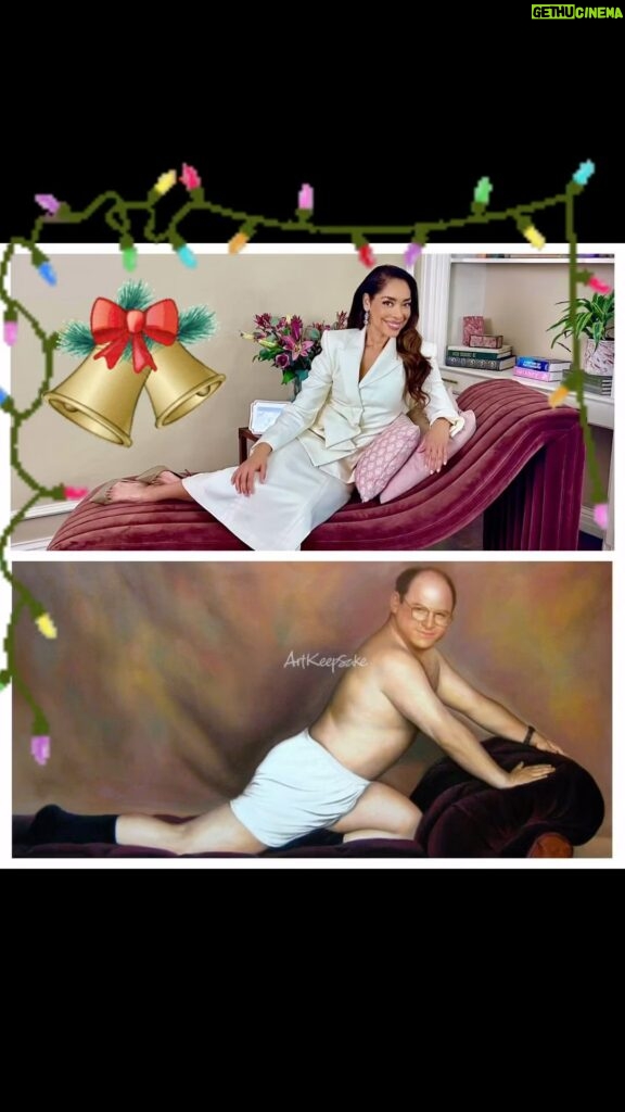 Gina Torres Instagram - Wishing you all the dreamiest of holiday seasons full of love and laughter. May you channel your inner Sexiest Beast ala #georgecostanza and embrace them fully!! And if you’re going through it, know you’re not alone. Keep going…all the way through and towards the light and the love and the BETTER that is waiting for you. HAPPY HOLIDAYS EVERYONE. And here’s to Peace in the New Year ✨✨🙏🏽 #OnlyLoveIsReal ❤️