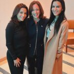Gina Torres Instagram - Last week I had the honor of attending a wonderful evening with Madame Vice President Kamala Harris, hosted by the glorious @evalongoria ✨ Thank you @vp for being so generous with your time and not shying away from the hard questions about our country that we love.