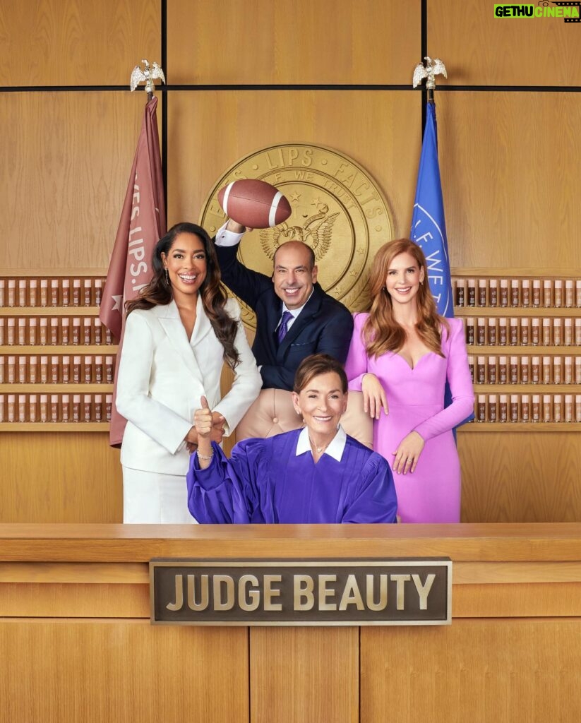 Gina Torres Instagram - The face of someone who’s been sentenced to ✨$14 glowy skin✨I’ll be forever reminiscing about Judge Beauty! From the laughs to the glow, it truly was a one-of-a-kind experience. A touchdown in the world of beauty, if you will 😉