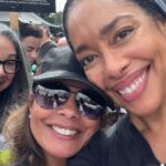 Gina Torres Instagram - It was a beautiful Sunday Morning for a Rally in the Valley. @latinasactingup joined hundreds of our sisters and brothers from @wgawest @sagaftra @teamsterslocal399 to support our @iatse crew families who begin negotiations tomorrow for a better contract. We ALL know, NOTHING MOVES WITHOUT THE CREW. You stood by us all summer, and we stand by you! #unionstrong ✊🏽💪🏾 #ManyCraftsOneFight 🙏🏽✨💕 Praying for a quick resolution. Let’s get back to making the magic happen.