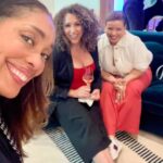 Gina Torres Instagram - #TBT Que rico estar en communidad! Recently I had the extreme pleasure of spending time with some AMAZING Friends, Visionaries, Pioneers and all around Showstoppers! No somos iguales todos. We don’t all look the same or sound the same or THINK and FEEL the same way about many things. But we can all agree, no matter the storm, we are so much #strongertogether 💪🏾 ❤️Oh, and did I mention we love a good party?? Azucar!!! #OnlyLoveIsReal #Unidos