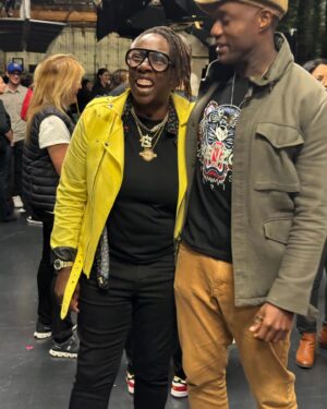 Gina Yashere Instagram - This week I said an emotional goodbye to my life changing show @bobheartsabishola.  5 years ago, a meeting with Chuck Lorre changed the course of my life & career, & myself and a talented group of people wrote 95 episodes of groundbreaking TV, brought to life by a most amazing team of people, from the cast, to directors ,costume, lighting, grips, set dressers, and props.
We became a family, & I will miss them all. 
Creating & playing Kemi was the greatest of honours. I loved every second of it & I'll miss her SO MUCH.
I will take what I've learnt & hopefully create more stories while also helping my friends do the same.
This isn't the end. Just a new beginning.
I thank you all for your support, and I'm forever grateful.
ONWARDS & UPWARDS