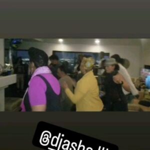 Gina Yashere Instagram - What a weekend! It's Aries season & my birthday happened to fall on a Saturday between the recordings of the last 2 episodes ever of my life changing show @bobheartsabishola, so why not throw a house party, & see how many songs we can do the  Electric slide to? 🤣
Thanks to everybody who came out to celebrate with me, & my 3, yes 3!!! DJs, @kgsuperstar, @kristilomax, @djasha
A great way to put a full stop, or period for you Americans 😜 on this beautiful chapter of my life.

Had to get in the sauna, do half an hour of stretches, hit myself with a massage gun,  hang upside down on my inversion table, then hit my knees with some red light therapy, just so I could walk Sunday morning, but I feel nothing but GRATITUDE