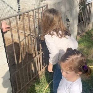 Giulia Elettra Gorietti Instagram - Pasquetta in fattoria 🫏 🐷 🍲 
.
.
.
.
.
.
#pasquetta #fattoria #farm #girls #easter #italianeaster #animals #silver #jacket #friends