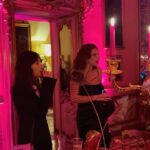 Giulia Elettra Gorietti Instagram - Yesterday night @pinkoofficial 🩷⭐️ . . . . . #pinko #palazzoruspoli #pinkoofficial #actress #christmasdinner #friends #goodvibes #roma