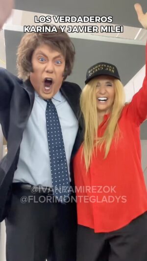 Gladys Florimonte Instagram - Los verdaderos? Karina y Javier Milei en el último capítulo de #Lacasadelterror no se lo pierdan! 🤣

@ppt_oficial @eltrecetv