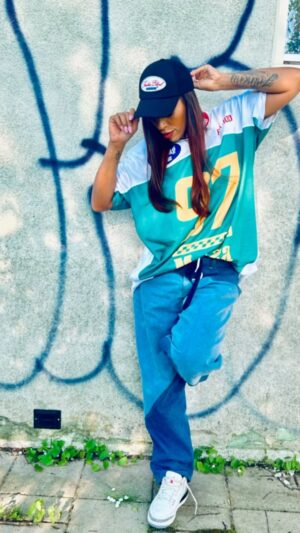 Glennis Grace Instagram - Cap and Tee from @fearlessbloodclo
