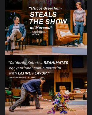 Gloria Calderón Kellett Instagram - What a ride. Thank you Danny Feldman and the @pasadenaplayhouse for believing in me. The love from the audience and critics has been amazing. Can’t wait to see what’s next for this show. Stay tuned… #OneOfTheGoodOnes