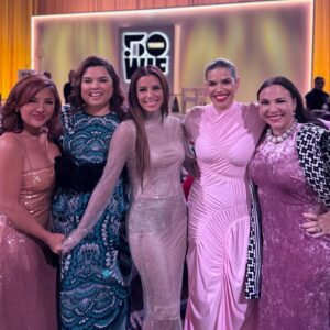 Gloria Calderón Kellett Instagram - ✨ Last night was a celebration of sisterhood honoring America, Linda and Eva at the @womeninfilmla 50th anniversary gala. 🌟 In that room, I felt a magical shift that comforted my soul – a tangible affirmation that WE are doing the thing, and we're doing it together. 🤝 Grateful beyond words for the kind, passionate, and talented women who stand by my side, making every moment brighter. Here's to the power of unity and the beautiful journey ahead! 🎉💖 #Sisterhood #TogetherWeRise ✨