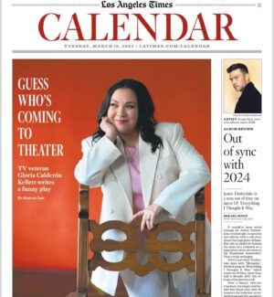 Gloria Calderón Kellett Instagram - The reviews are in and they are great (not that it matters but it matters, ya know?) — so grateful for all of the love we’ve already gotten & excited to see what the next steps are for this little play. ❤️🪅