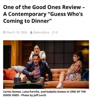Gloria Calderón Kellett Instagram - The reviews are in and they are great (not that it matters but it matters, ya know?) — so grateful for all of the love we’ve already gotten & excited to see what the next steps are for this little play. ❤️🪅