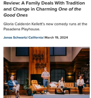 Gloria Calderón Kellett Instagram - The reviews are in and they are great (not that it matters but it matters, ya know?) — so grateful for all of the love we’ve already gotten & excited to see what the next steps are for this little play. ❤️🪅