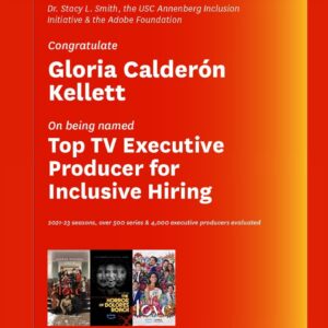 Gloria Calderón Kellett Instagram - So proud that @withloveonprime & @thehorrorofdoloresroach are featured in this inclusion list. And I am honored to be one of the top 20 producers hiring inclusively in front of and behind the camera! Thank you @inclusionists @forbes ❤️