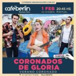 Gloria Carrá Instagram - El 1/2 nos volvemos a encontrar en @cafeberlinbuenosaires 🤩 Las entradas ya están a la venta link en bio ✨ @coronadosdegloriaok