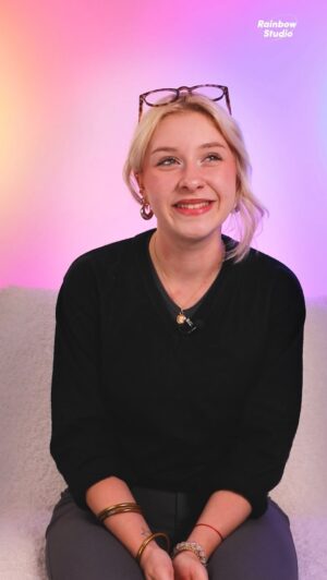 Gloria Palermo De Blasi Instagram - My Rainbow Day 🌈 @officielgloria se confie sur les Kids United, sa carrière solo… 

L’interview est aussi disponible sur TikTok : Rainbow_ Studio 🎥 

Rainbow Studio c’est quoi ? 🌈 C’est le média de Merci Handy ! Des créateurs de contenus, de la pop culture, des engagements, dans un univers arc-en-ciel qui fait du bien.

✨ Une safe place qui a pour but de vous soutenir, de vous divertir, de partager autrement.

#myrainbowday #rainbowstudio #kidsunited