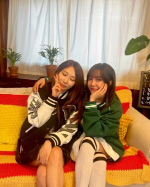 Go Eun-ah Instagram - 내단짝 내사랑 내짝꿍 🧡

#제아 #고은아 #사랑해