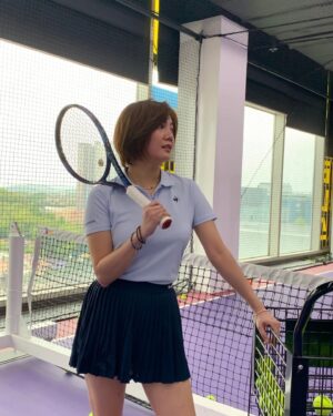 Go Eun-ah Instagram - 아이러부유 테니스 🎾
