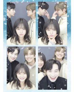 Go Bo-gyeol Instagram - 네컷 사진 찍을 때 조차 눈싸움을 하는 찐케미 #사감재 와 #램브러리 😂 그리고 함께한 우리 귀여운 달팀 고마워요💘🌛 오늘밤 10시 30분 #tvN #성스러운아이돌 #theheavenlyidol 스트리밍은 #tving