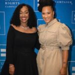 Golda Rosheuvel Instagram - About last night…. @humanrightscampaign Gave us a night to remember! Reunited with @jbayleaf ❤️ The Giants in the room. The women who have shaped my life and soooo many others. @shondarhimes @hrcpresident @therealdebbieallen @lenawaithe @phyliciarashad @dgcomedy We see you. We Thank you. #lgbtq community #allyship