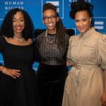 Golda Rosheuvel Instagram - About last night…. @humanrightscampaign Gave us a night to remember! Reunited with @jbayleaf ❤️ The Giants in the room. The women who have shaped my life and soooo many others. @shondarhimes @hrcpresident @therealdebbieallen @lenawaithe @phyliciarashad @dgcomedy We see you. We Thank you. #lgbtq community #allyship