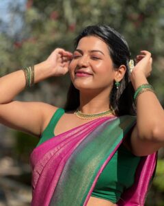 Actress Goldie Nissy HD Instagram Photos and Wallpapers December 2023