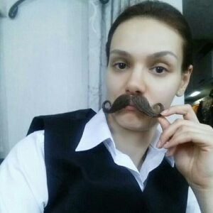Gonca Sarıyıldız Instagram - #tbt Clark vs Poirot 😎