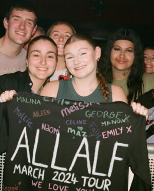 Grace Carter Instagram - tour film came back and it’s too cute not to share☺️