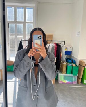 Grace Carter Instagram - standing on bizniz