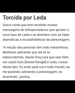 Grace Gianoukas Instagram - Quem aí é "exigente" como Leda?

#freeleda #famíliaétudo #tvglobo
