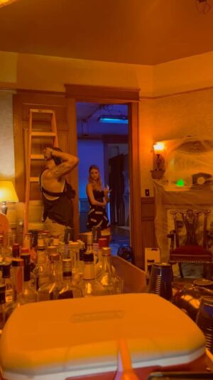 Grace Van Patten Instagram - LuCy iZ n0t hApPy in hEr FreUdian sLiP.::fiNdiNg suSs tHinGz in StePhenZ sHiT. 
#HappyNotHappyHalloween
EP 4 OUT NOW 🪩🍾💀🎃💃🏼
@tellmelieshulu