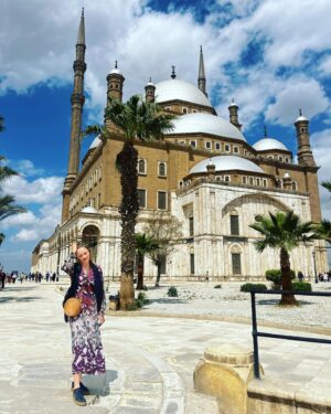 Gracie Dzienny Instagram - Spent the week eating dessert in the desert 🐪 In awe of Cairo- the beauty, the history, the kindness of the people we met along the way. Big wow!