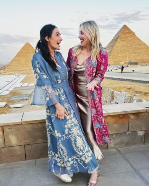Gracie Dzienny Instagram - Spent the week eating dessert in the desert 🐪 In awe of Cairo- the beauty, the history, the kindness of the people we met along the way. Big wow!