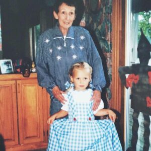Gracie Dzienny Instagram - Today we say goodbye to our incredible Grandma Una. It’s difficult to imagine a world without my little Irish good luck charm. A world absent of her Una-isms and love of small beautiful things. She had a strength that filled me with such pride. She was the most loving, the most generous, and just the most fabulous. I can’t believe that I got to call her mine and will love her “mieces to pieces” forever and always. ☘️