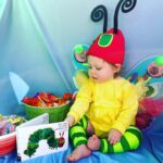 Gracie Dzienny Instagram - On Sunday… the very hungry caterpillar ate through a whole bowl of candy 🐛🍉🍓 Thank you @bigsundayorg for organizing such a fantastic event! Its always such a treat 🍭