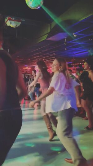 Gracie Dzienny Instagram - Monday Stud-day 🤠 @stud.country line dancing has been the highlight of my week for a bit now! Four hours of strutting with strangers and learning new routines is something else 🥰